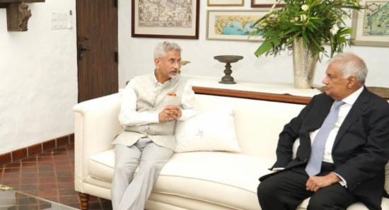 Indian External Affairs Meets Ranil Wickremesinghe